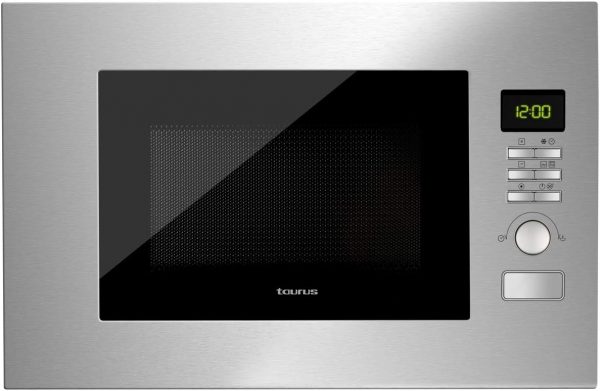 Taurus Fastwave 20 - Micro-ondes 700W, 20L, 5 niveaux de puissance, Sans grill, Décongélation, Auto-nettoyage, Revêtement White&Clean, Minuterie 30 min, Technologie FastWave, Blanc