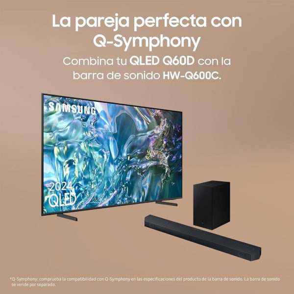 Téléviseur Samsung TQ65Q60D 65" (65 Pouces) QLED 4K Smart TV 2024