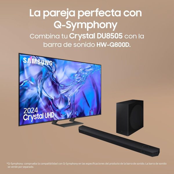 Téléviseur Samsung TU75DU8505 75" (75 Pouces) Crystal UHD 4K Smart TV 2024