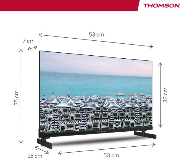 THOMSON 24 Pouces (60 cm) Téléviseur LED HD – 24HD2S13-2023