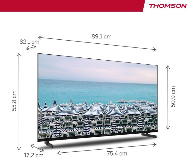 THOMSON 40 Pouces (101 cm) Téléviseur LED Full HD facile - 40FD2S13 – 2023