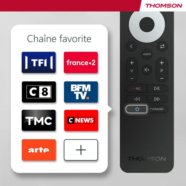 THOMSON 40 Pouces (101 cm) Téléviseur LED Full HD facile - 40FD2S13 – 2023