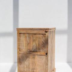 Cabinet de bar en bois de mangue pliant Tova